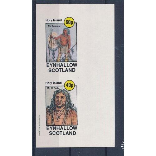 Великобритания локал Шотландия о-в Эйнхаллоу Святой остров Мифы и Легенды 1982