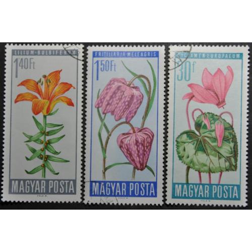 Венгрия Флора Цветы 1966