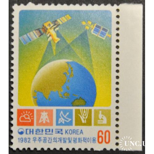 Южная Корея Космос Метео 1982