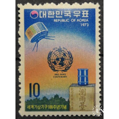 Южная Корея ООН Метео Космос 1973