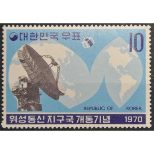 Южная Корея Телекоммуникации Космос 1970