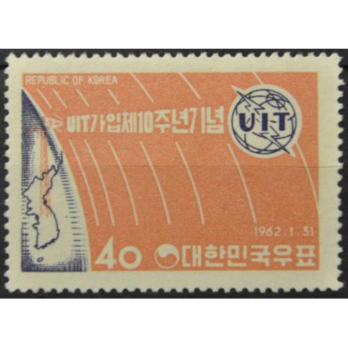 Южная Корея Телекоммуникации Космос ITU UIT 1962