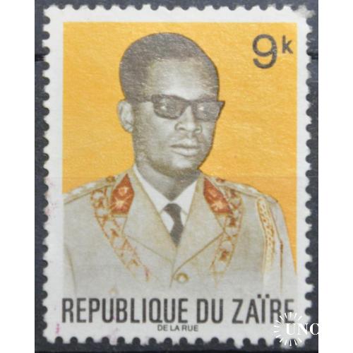 Заир президент Мобуту Сесе Секо 1975