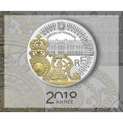 На монете Парижа представлен Версальский дворец