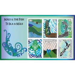 ​Марки «Maui and the Fish - Te Ika-a-Maui» появились в почтовом обращении Новой Зеландии