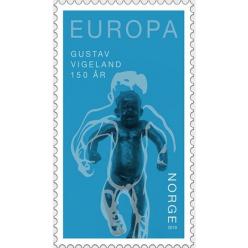 ​  В Норвегии выпущены новые почтовые марки, посвященные известному скульптору Густаву Вигеланду