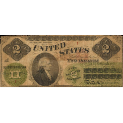 ​Первая напечатанная банкнота США номиналом 2 доллара выставлена на продажу