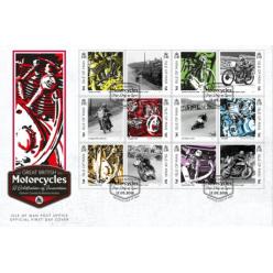 Остров Мэн представил серию марок с мотоциклами