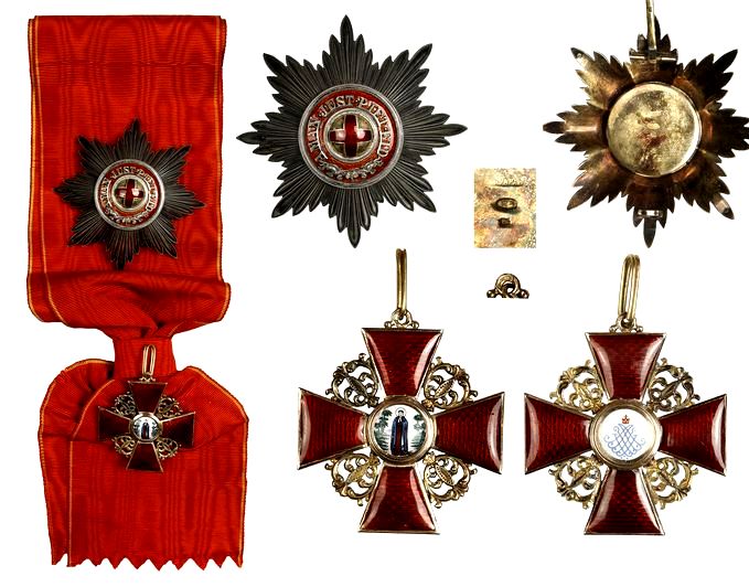 Орден Святой Анны. Аверс и реверс