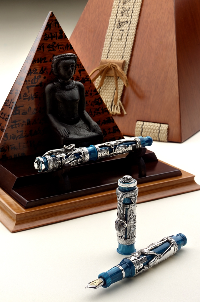Ручка из лимитированной коллекции Montegrappa Luxor Blue Nile 