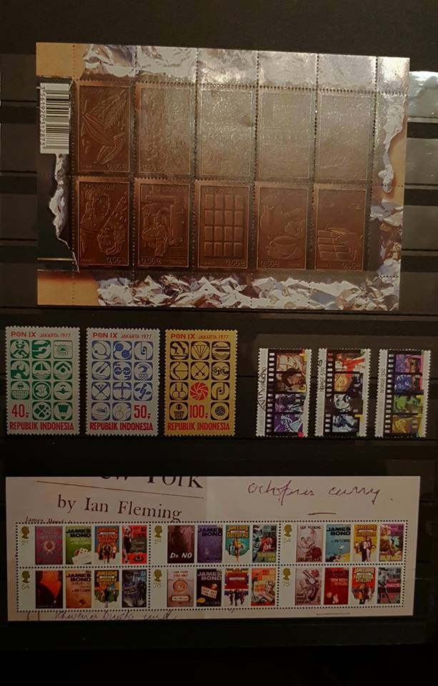 Выпуск марок с запахом шоколада