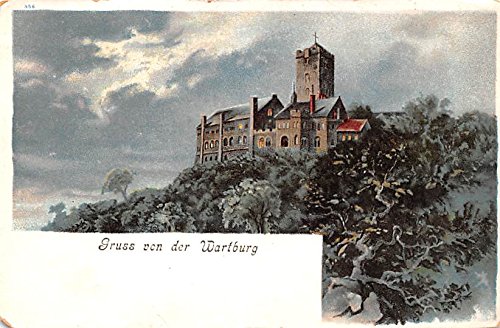 Gruss von der Wartburg Switzerland Postcard